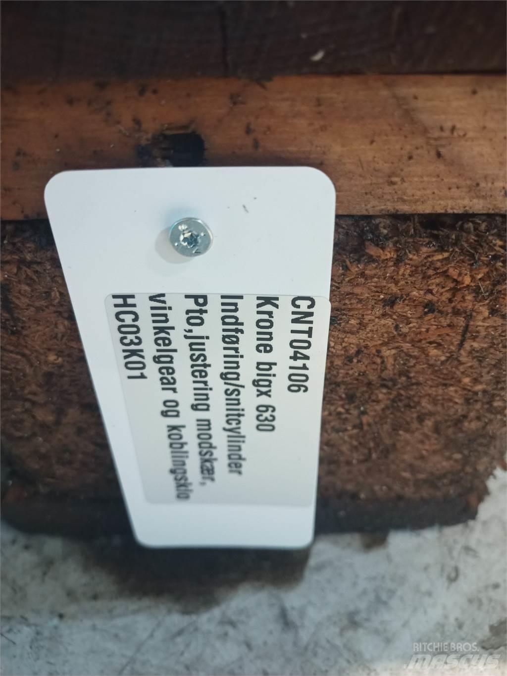 Krone 630 Accesorii pentru mașini de fân și furaje