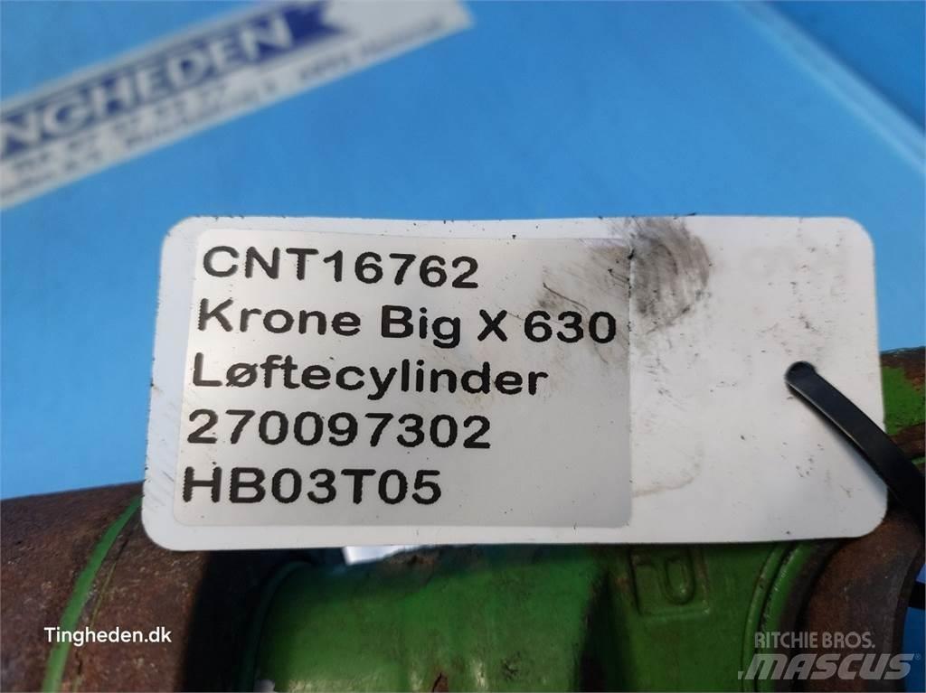 Krone Big X 630 Accesorii pentru mașini de fân și furaje