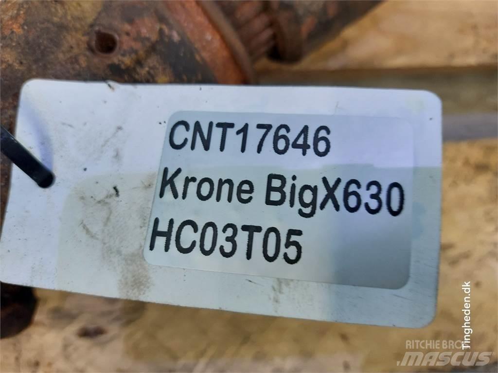 Krone Big X 630 Accesorii pentru mașini de fân și furaje
