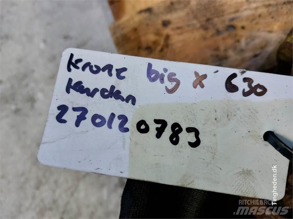 Krone Big X 630 Accesorii pentru mașini de fân și furaje