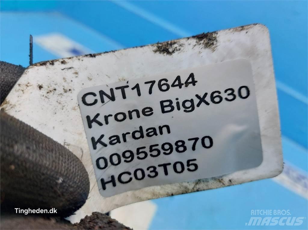 Krone Big X 630 Accesorii pentru mașini de fân și furaje