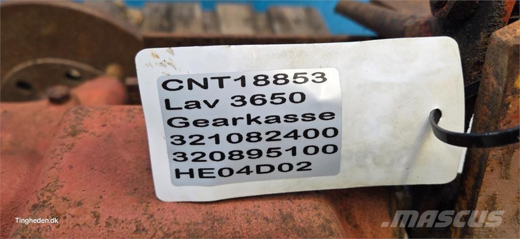 Laverda 3650 Transmisie