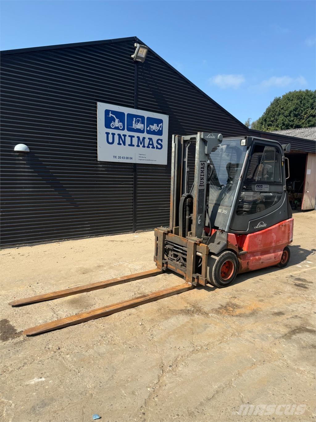 Linde E35 Stivuitor electric