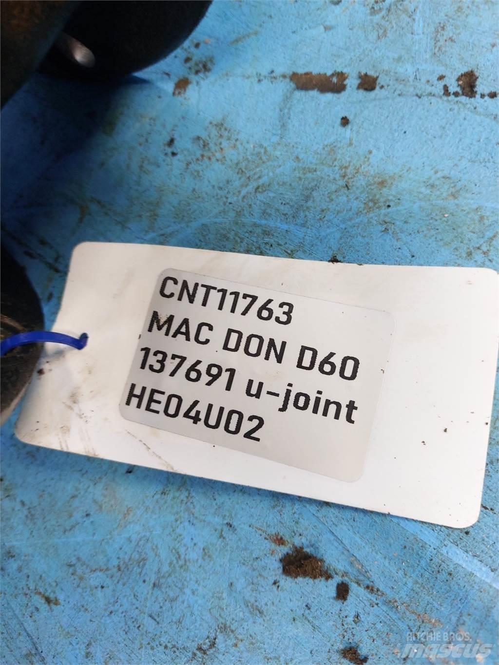 MacDon D60 Accesorii combine agricole