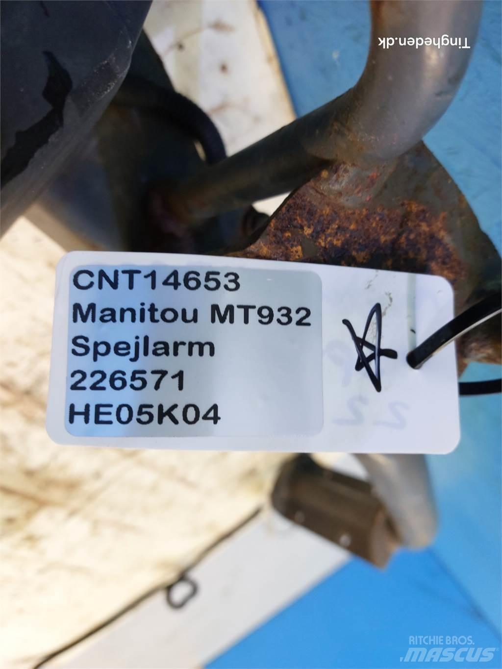Manitou MT932 cupa de excavat cu cernere
