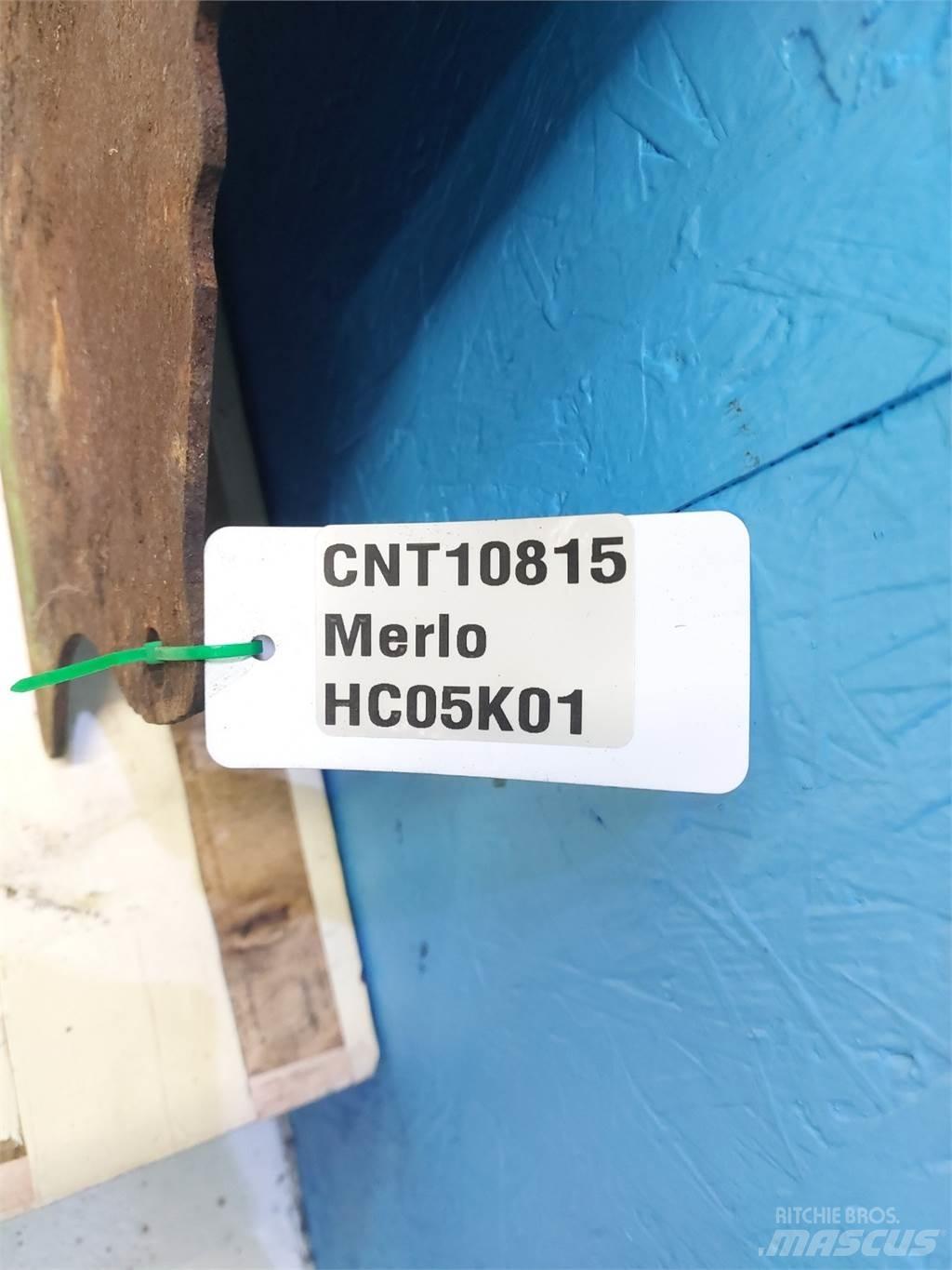 Merlo  cupa de excavat cu cernere