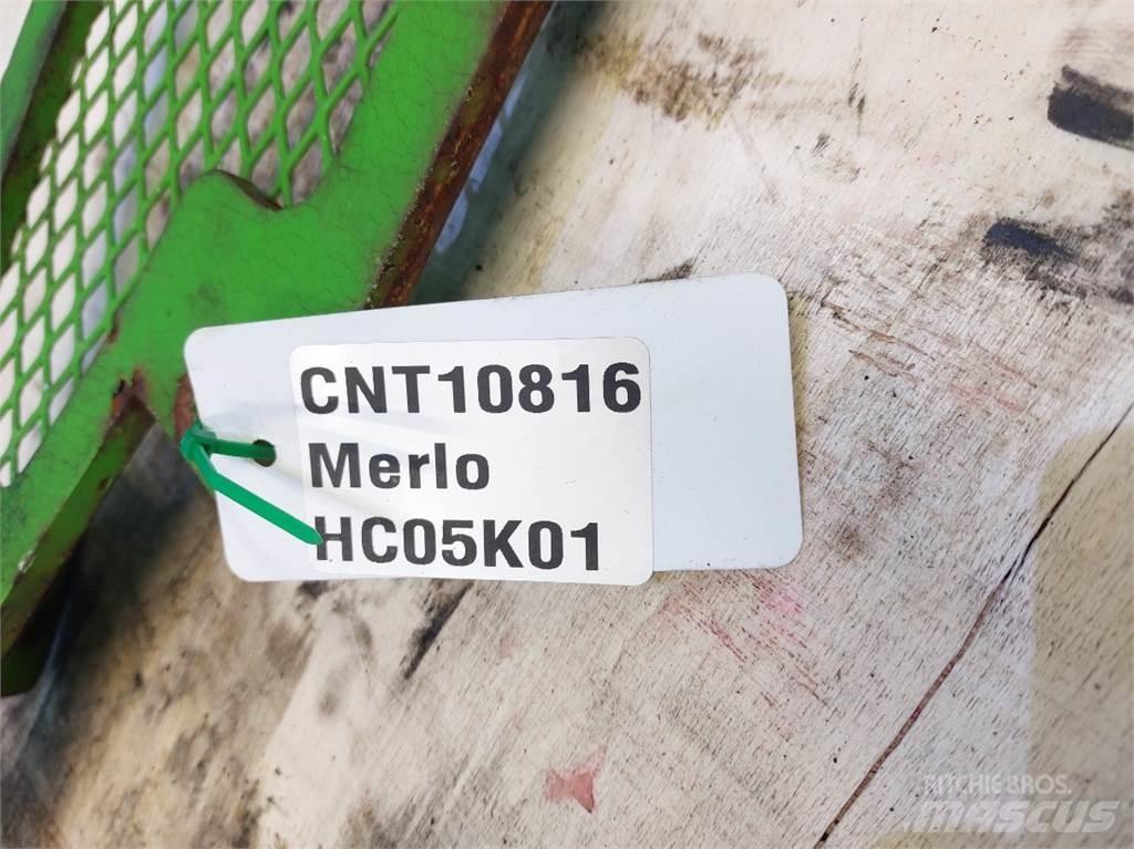 Merlo  cupa de excavat cu cernere