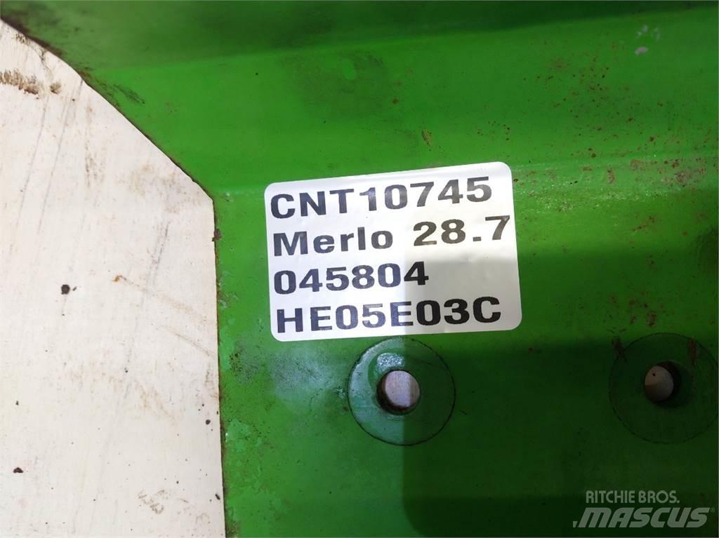 Merlo 28.7 cupa de excavat cu cernere