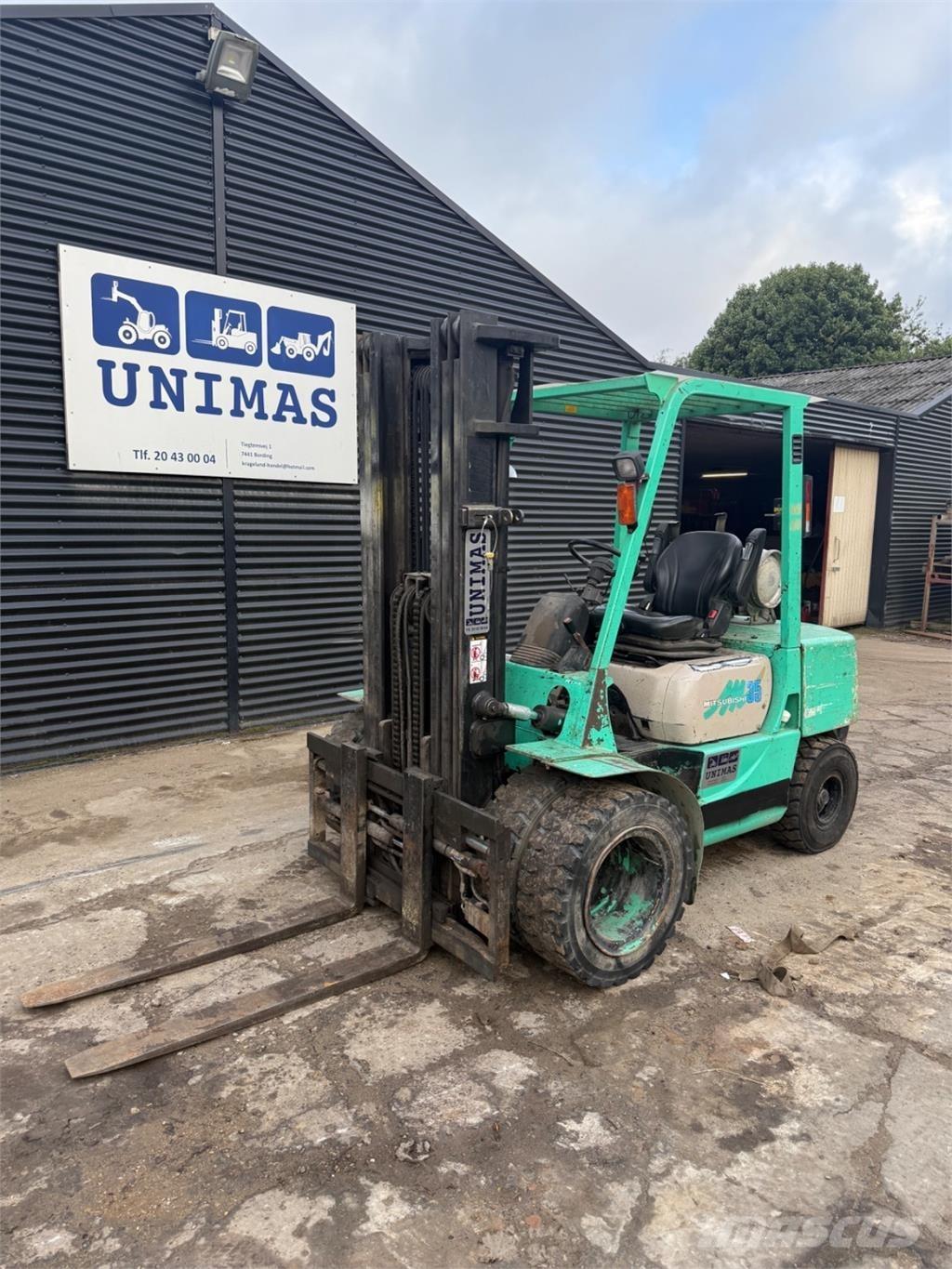 Mitsubishi FG35 Stivuitor GPL