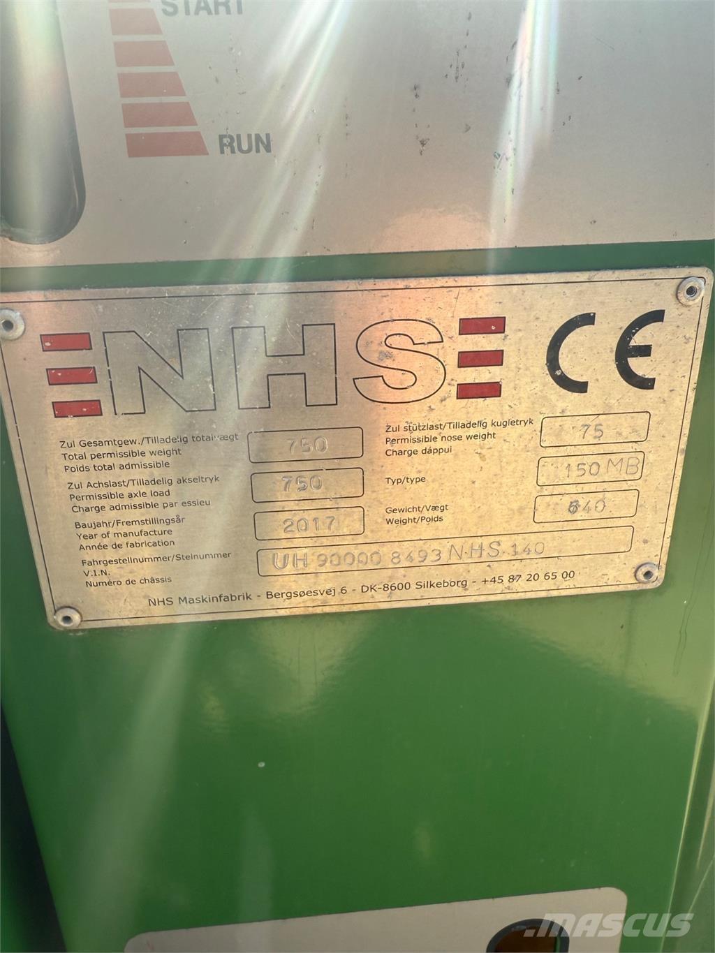 NHS 150 Masini de tocat lemn