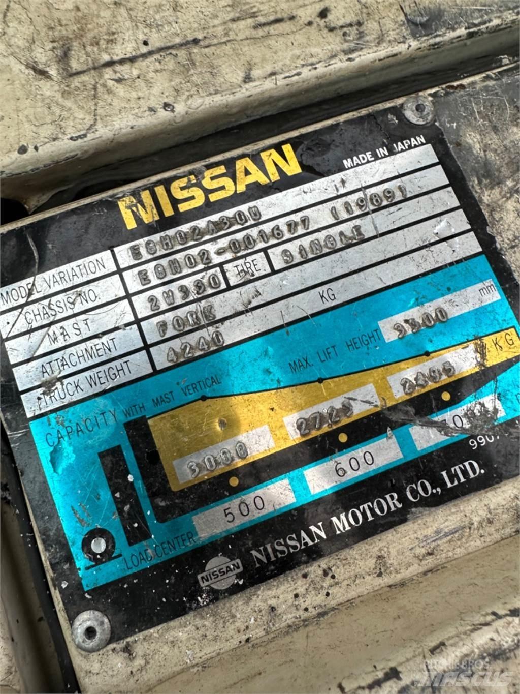 Nissan FD30 Stivuitor diesel