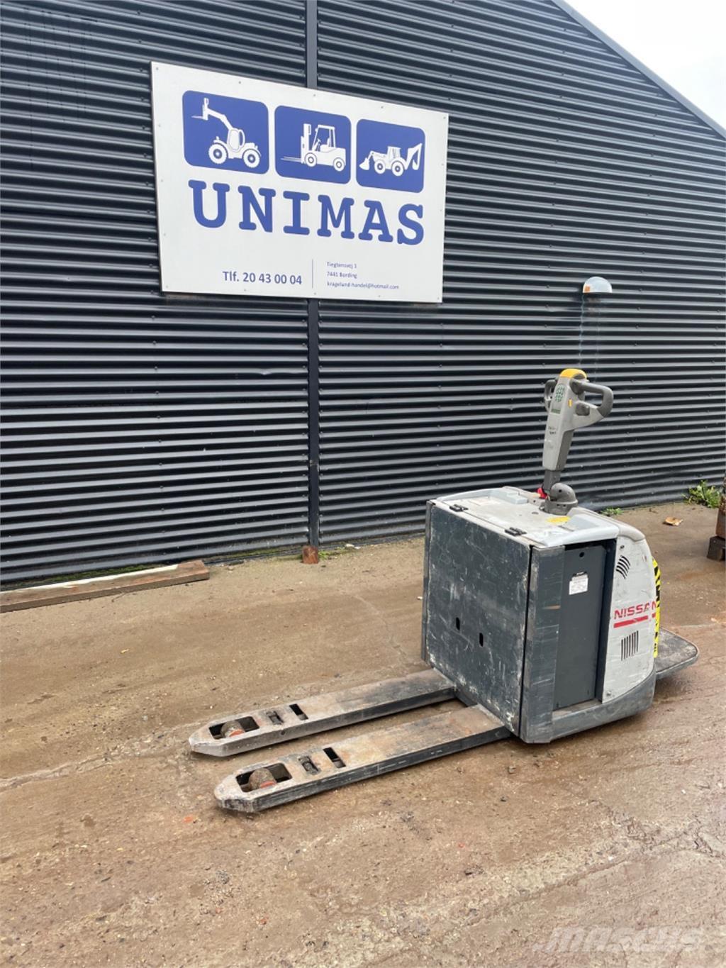 Nissan PLP200 Transpaleta electica cu furca