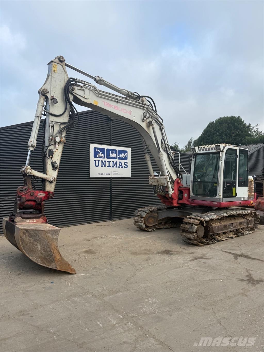 Takeuchi TB1140 Excavatoare pe șenile
