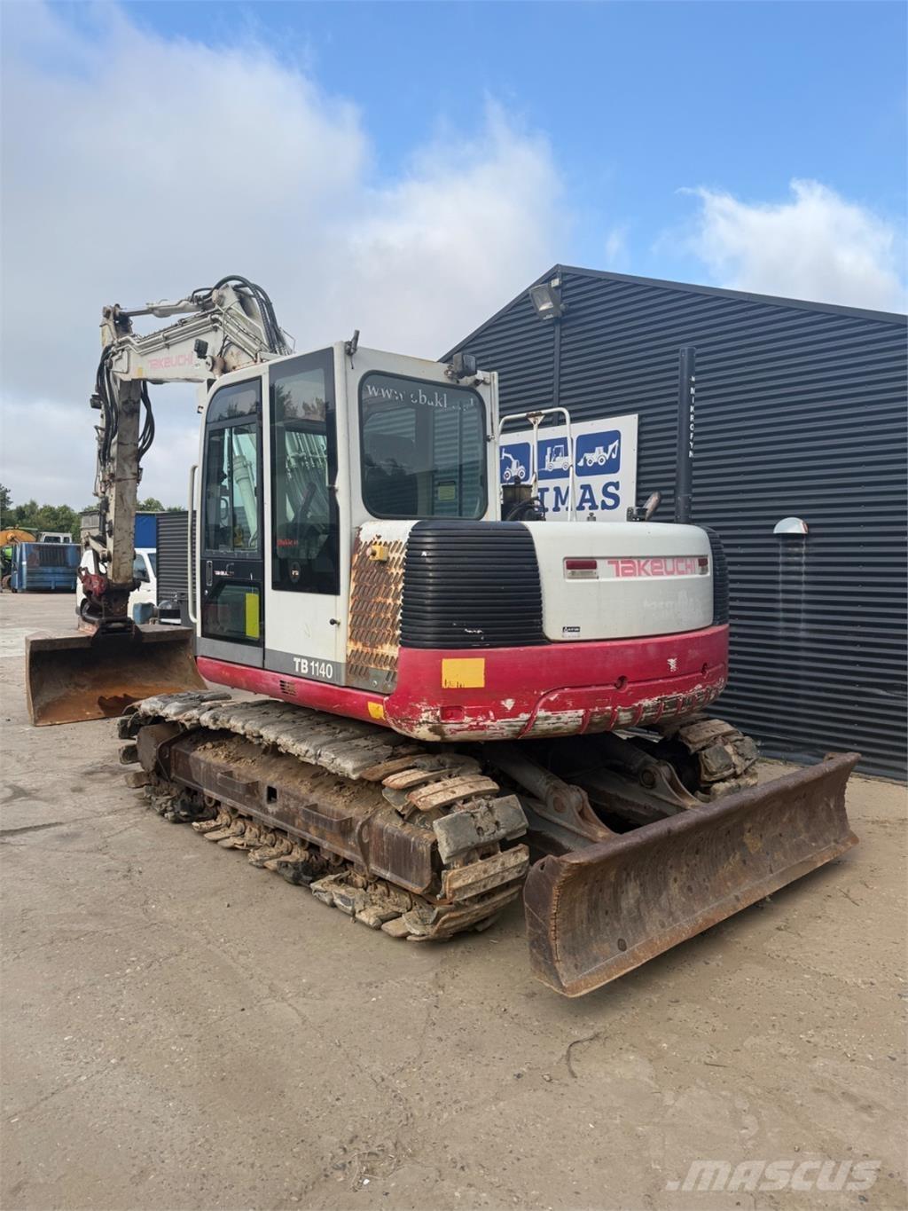 Takeuchi TB1140 Excavatoare pe șenile
