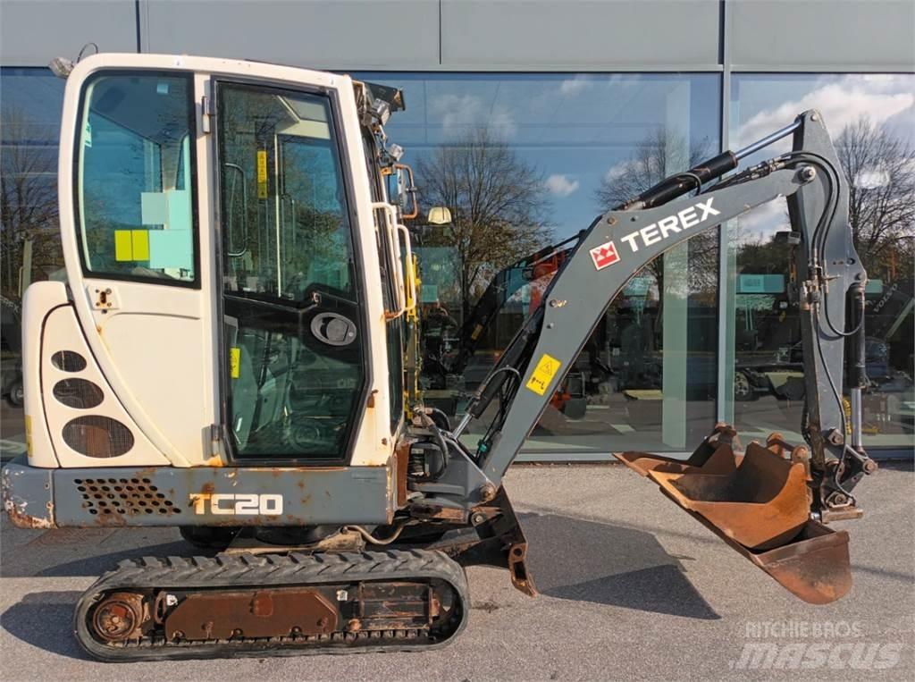 Terex tc20 Mini excavatoare < 7t