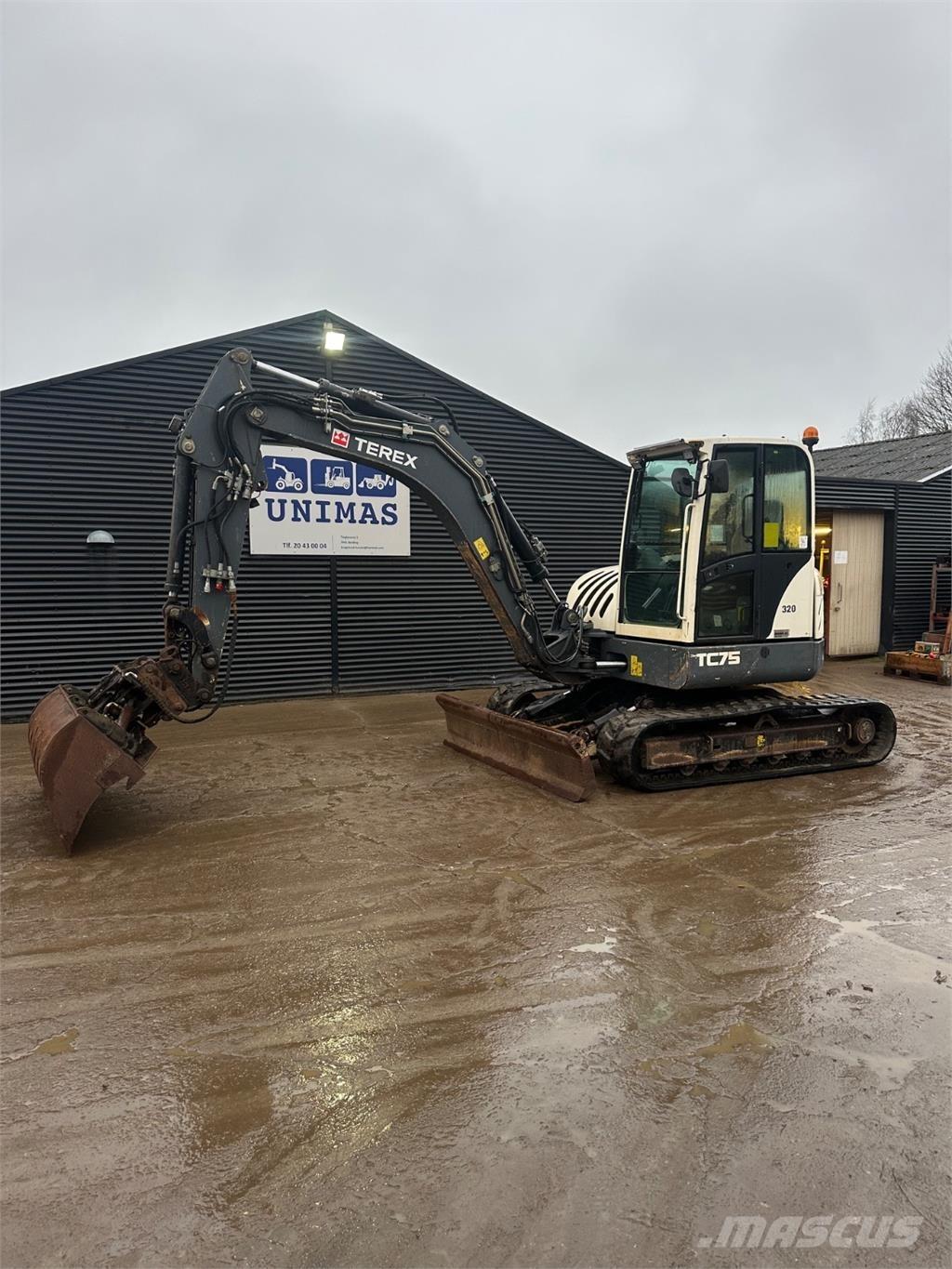 Terex TC75 Excavatoare pe șenile
