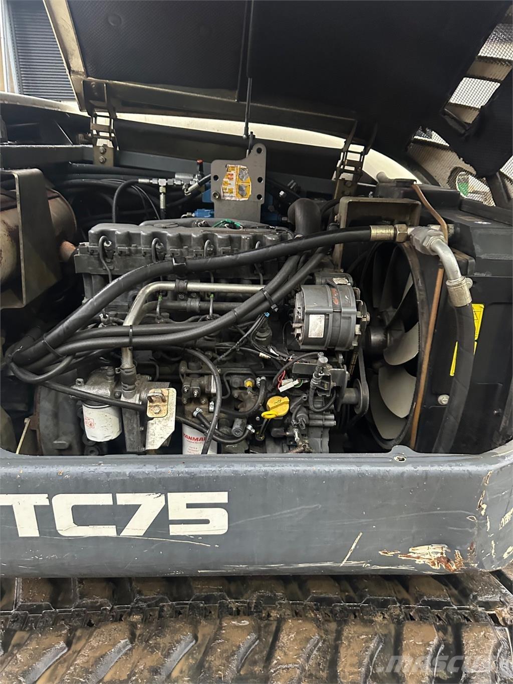 Terex TC75 Excavatoare pe șenile
