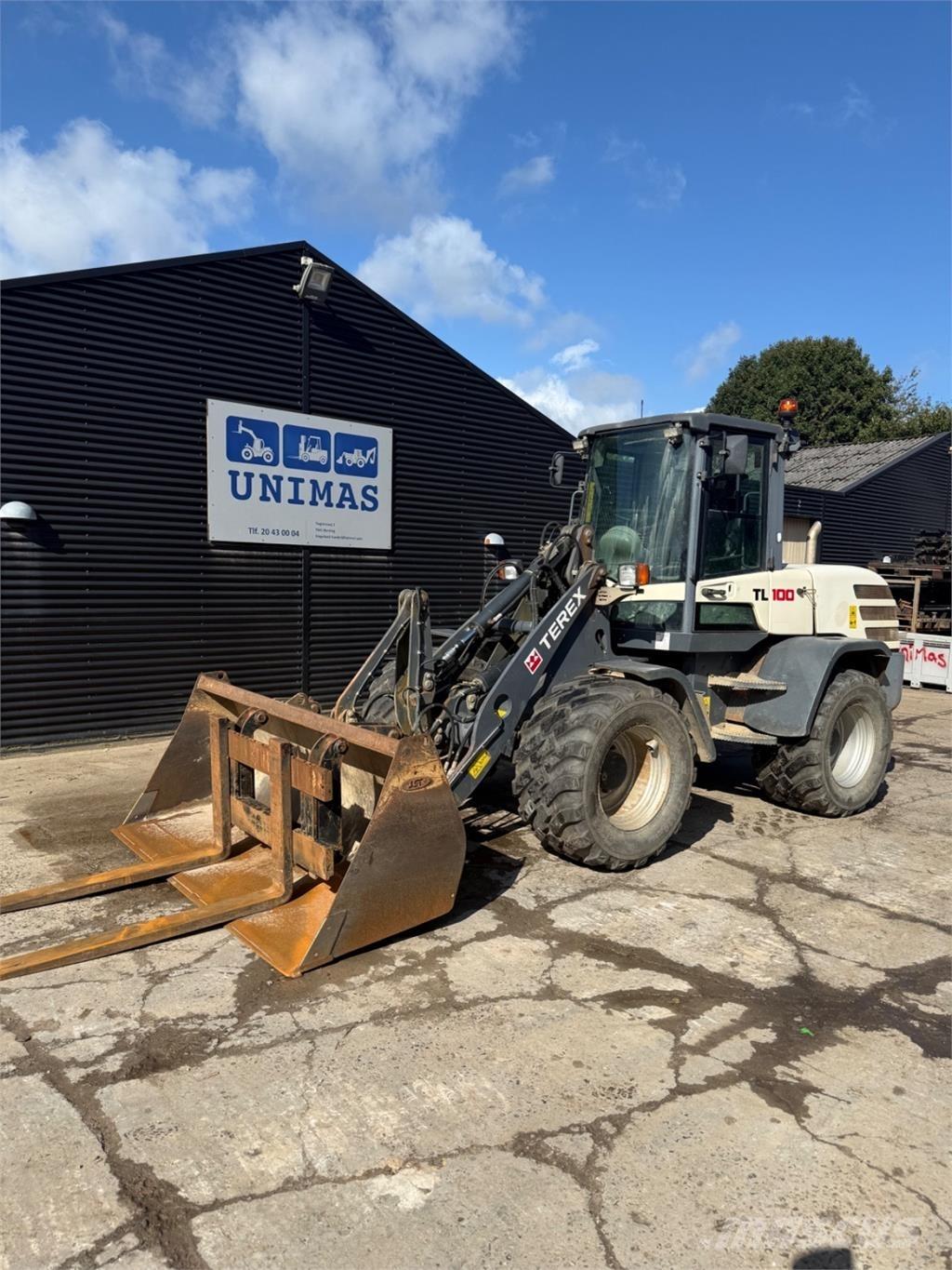 Terex TL100 Incarcator pe pneuri