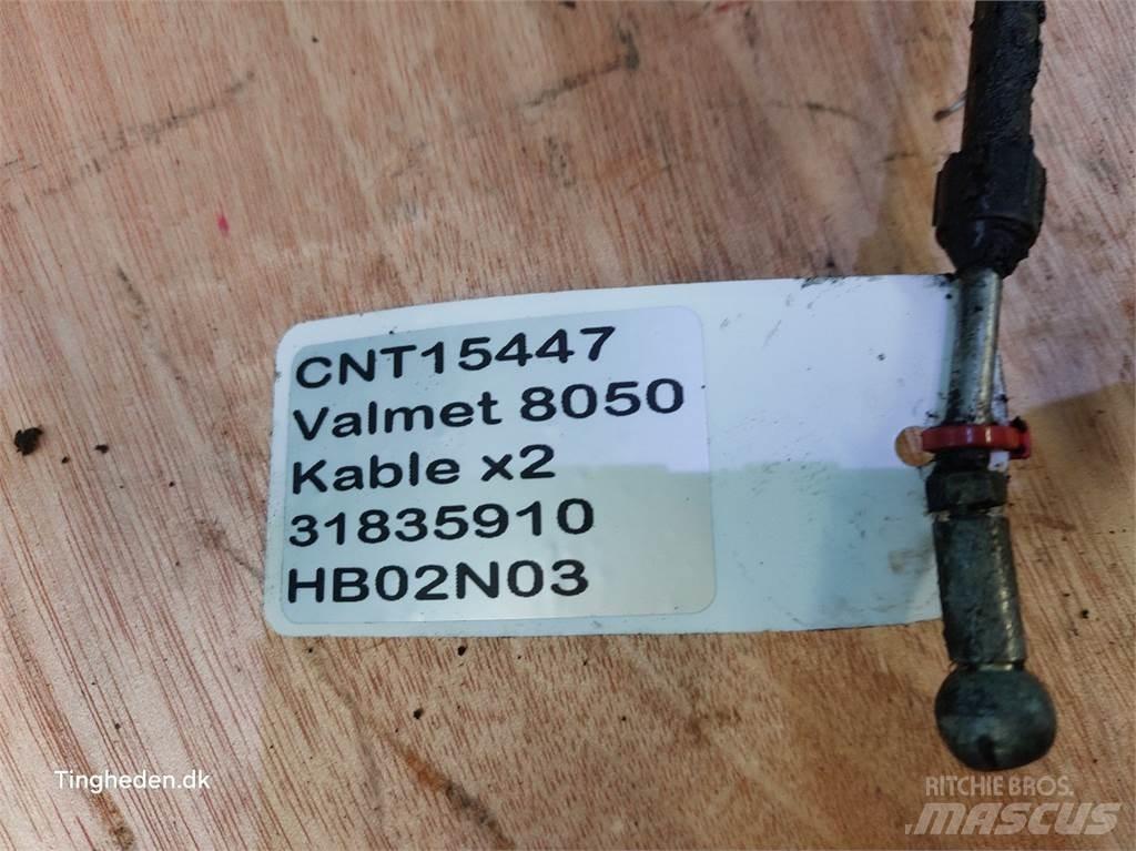Valmet 8050 Cabine si interior