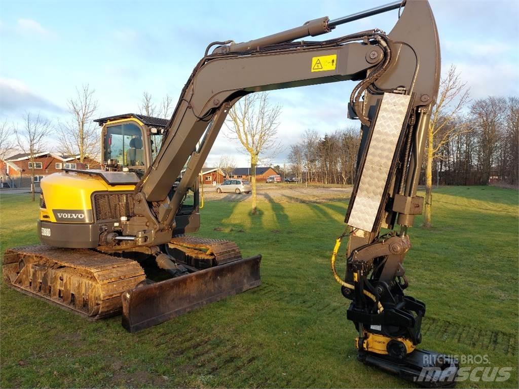 Volvo ECR88D Excavatoare pe șenile
