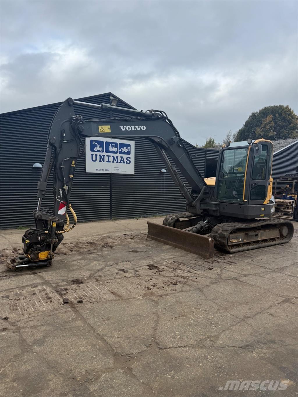 Volvo ECR88D Excavatoare pe șenile
