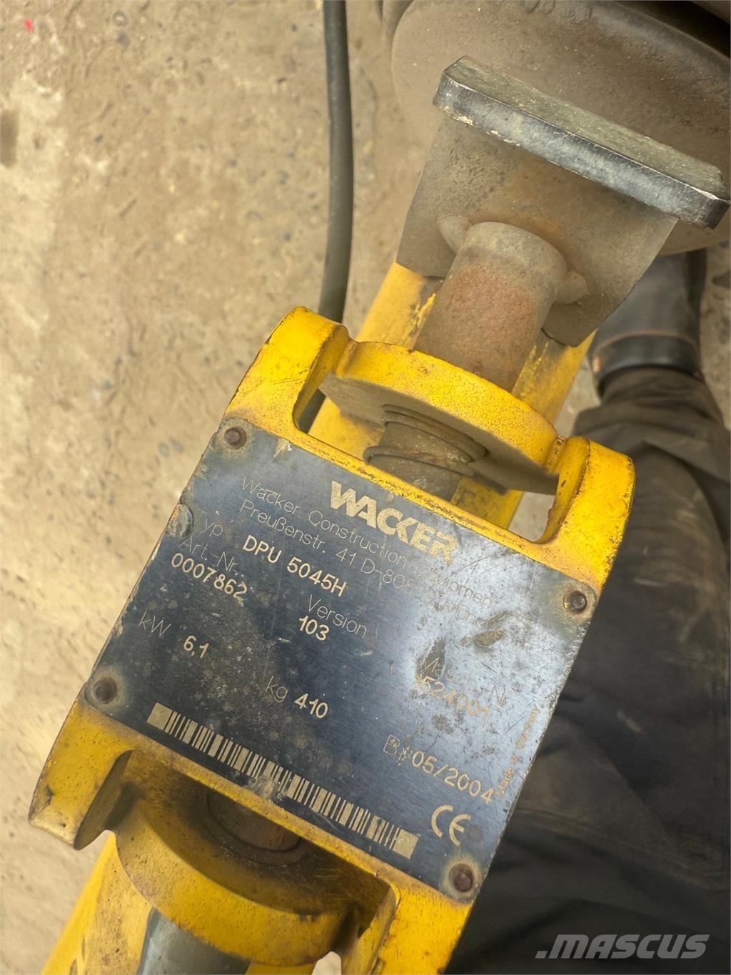 Wacker DPU5045 Vibratoare