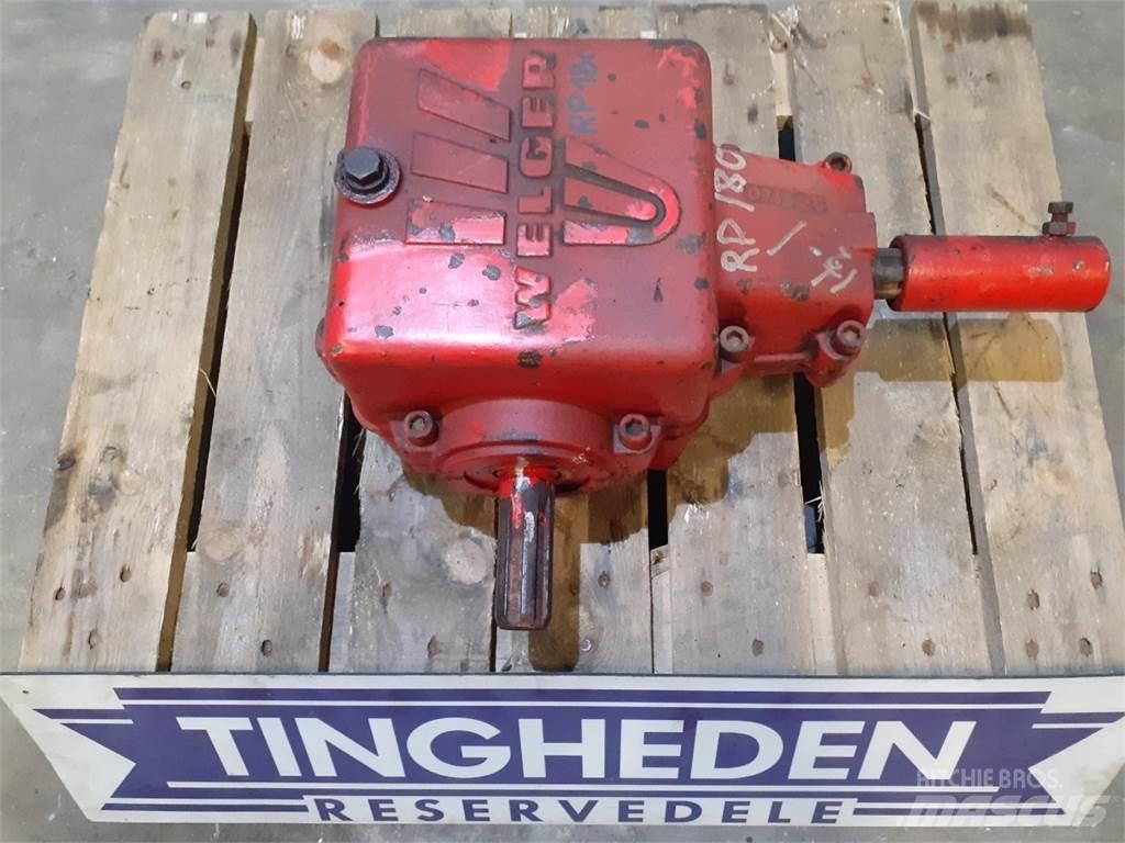 Welger RP 180 Transmisie