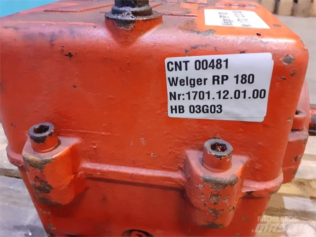 Welger RP 180 Transmisie