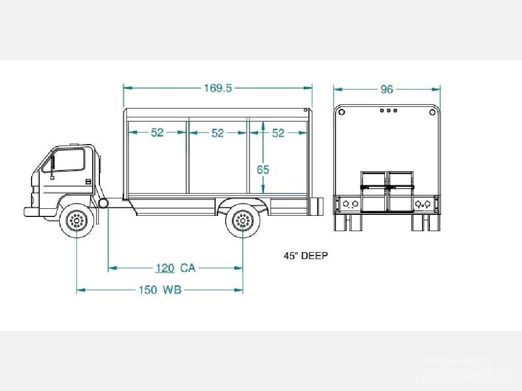 Isuzu NRR Camioane transport bauturi
