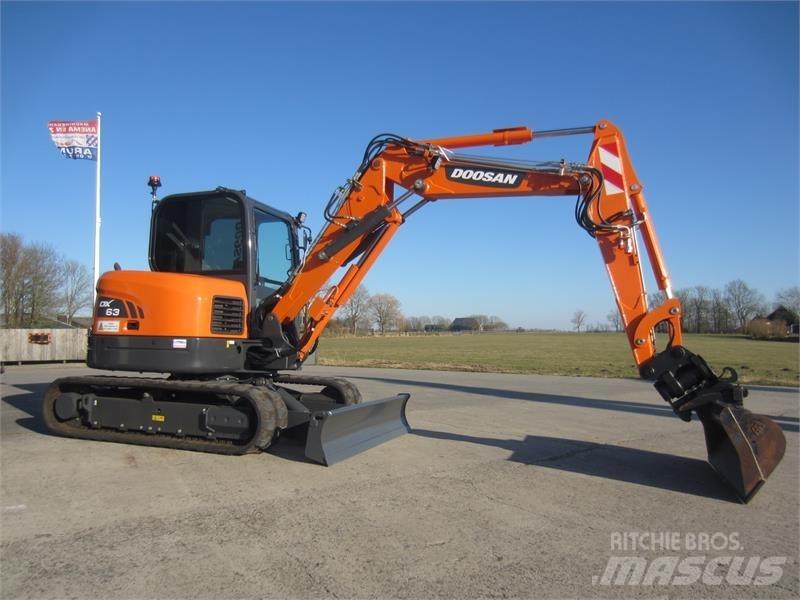 Doosan DX63-3 Mini excavatoare < 7t