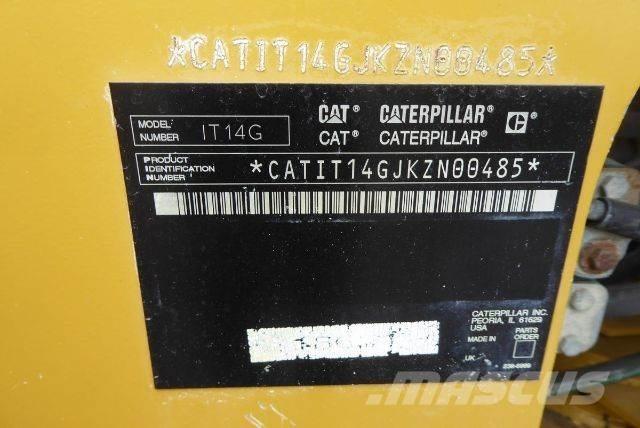 CAT IT14G Incarcator pe pneuri