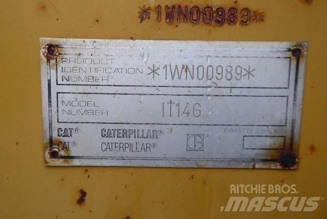 CAT IT14G Incarcator pe pneuri