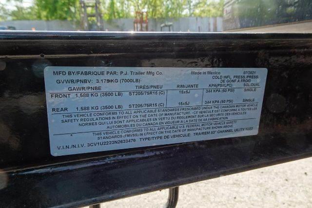PJ 83 Alte remorci