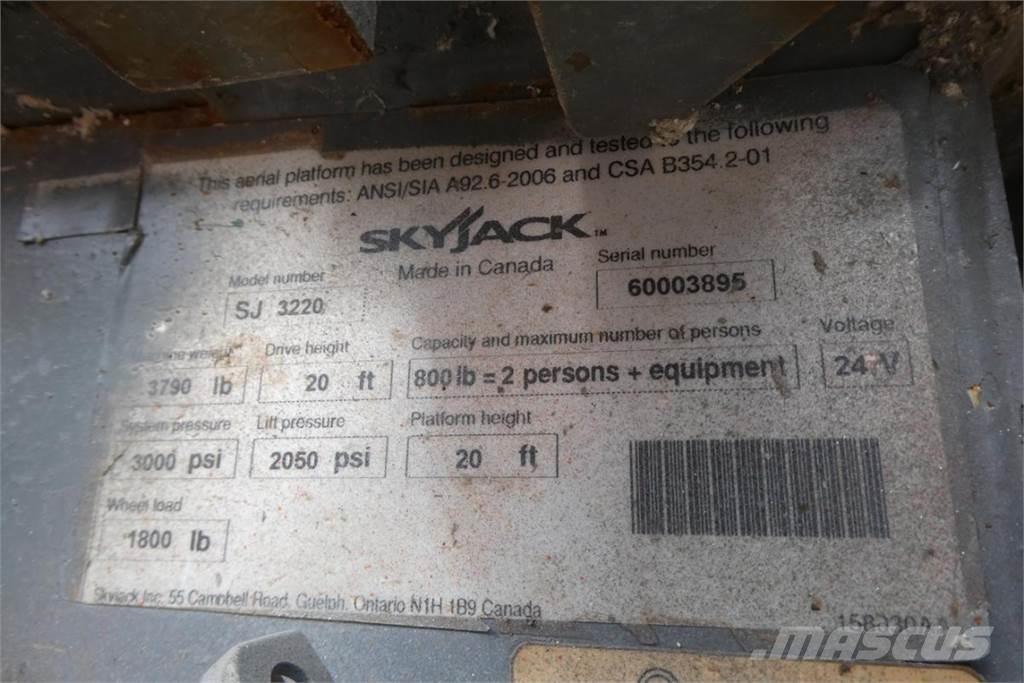 SkyJack SJ3220 Utilaje construcții - Altele