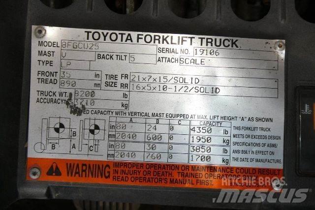 Toyota 8FGCU25 Strivuitoare-altele