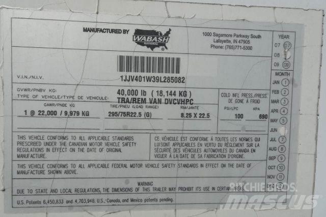 Wabash DVCVHPC Remorci utilitare