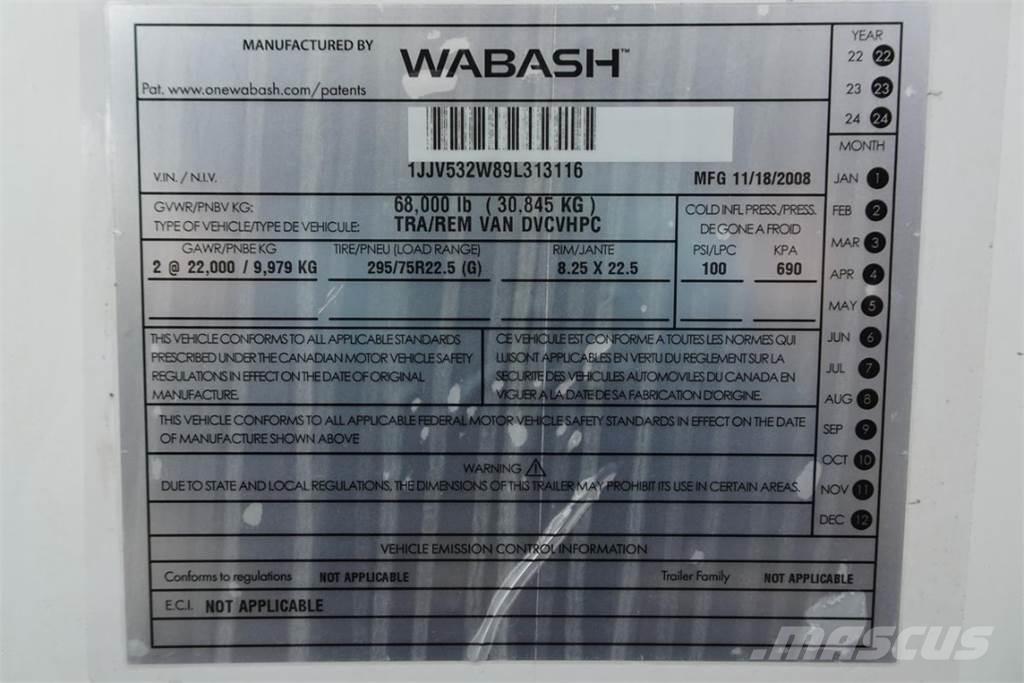 Wabash DVCVHPC Remorci utilitare