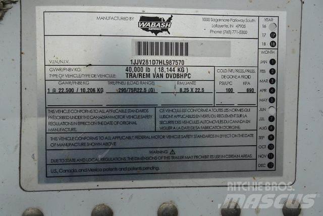 Wabash DVDBHPC Remorci utilitare