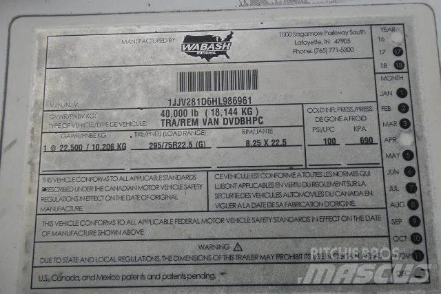 Wabash DVDBHPC Remorci utilitare