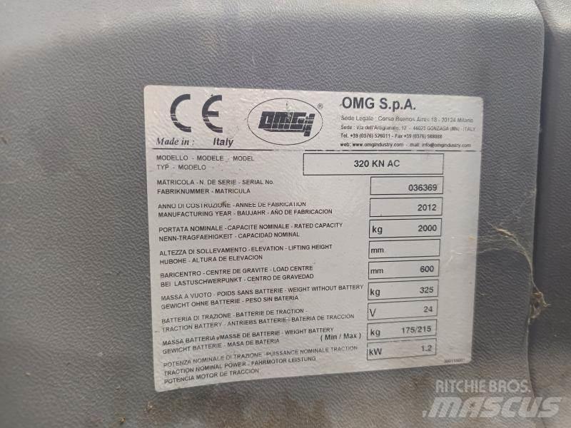 OMG 320KN AC Transpaleta manuala