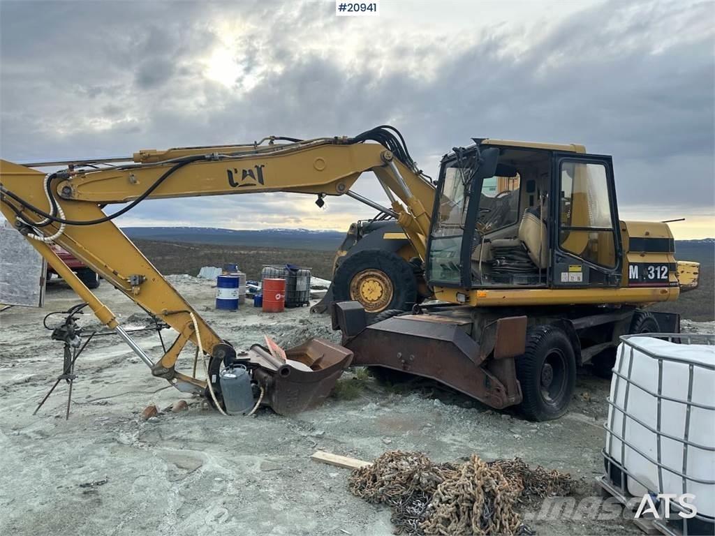 CAT 312 Excavatoare cu roti