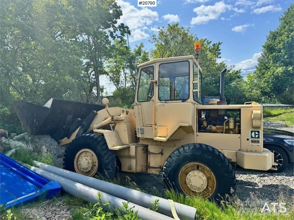 CAT 920 Incarcator pe pneuri