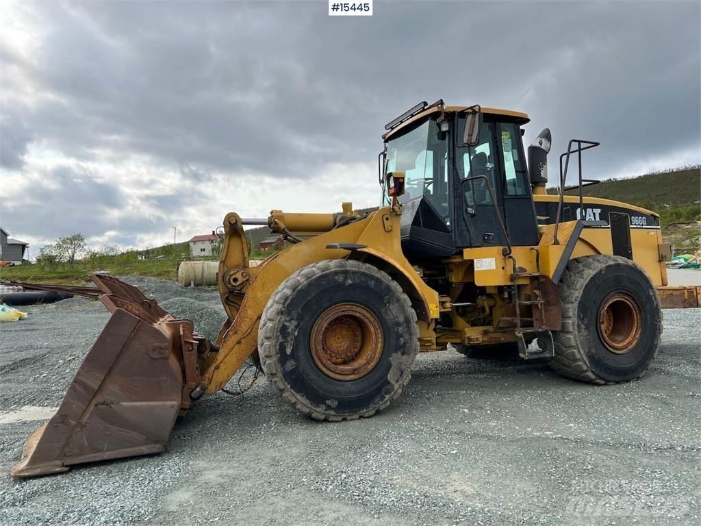 CAT 966G Incarcator pe pneuri