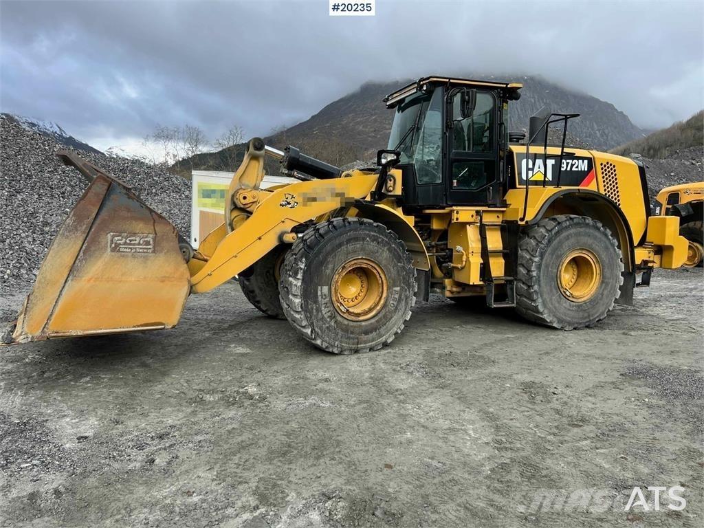 CAT 972M Incarcator pe pneuri