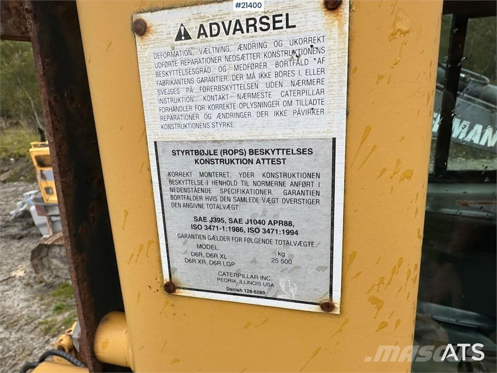 CAT D6R LGP Buldozere pe senile