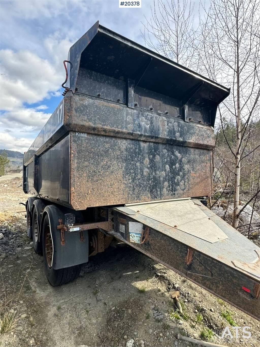  H.M Khmd 24 trailer Alte remorci