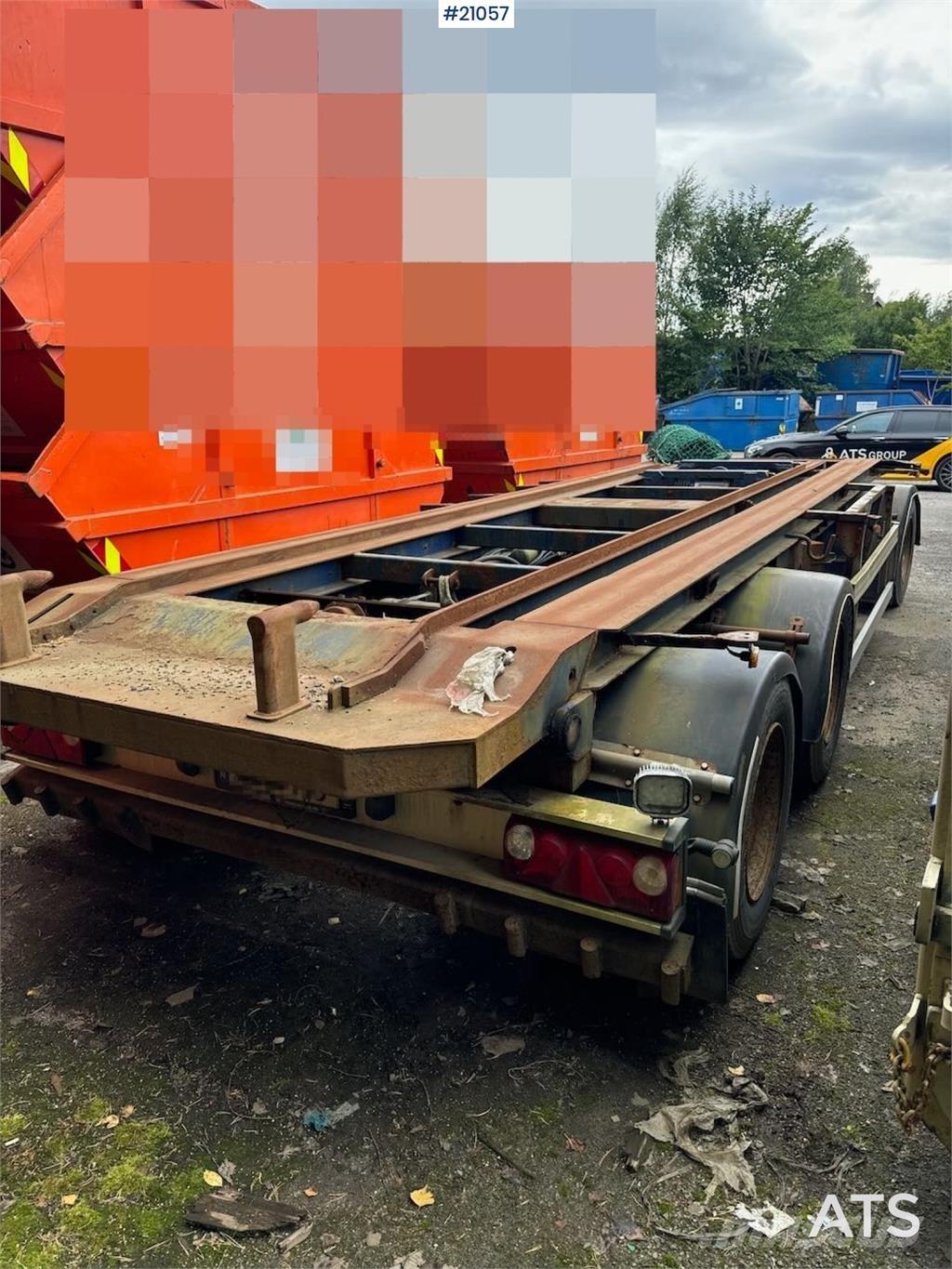 Istrail Hook trailer Remorci cu incarcator