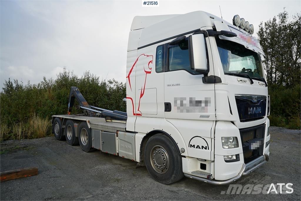 MAN TGX 35.560 Camion cu carlig de ridicare