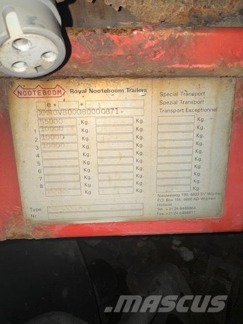  Noteboom 2008 Flatbed/Dropside semi-trailers
