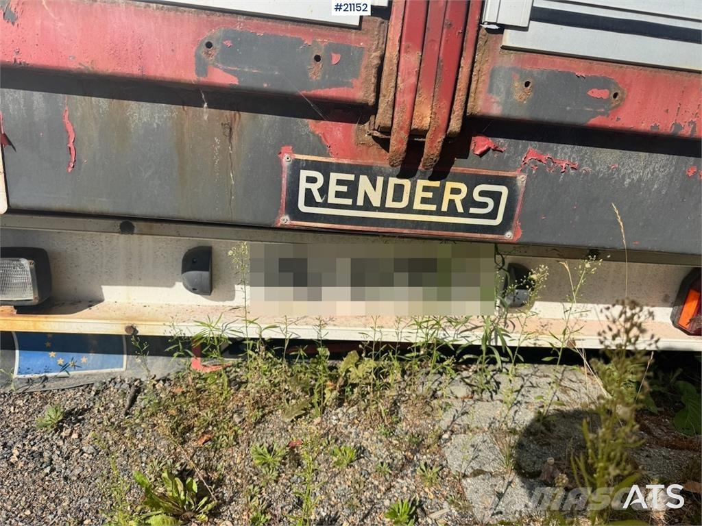 Renders trailer. Pick up/Prelata